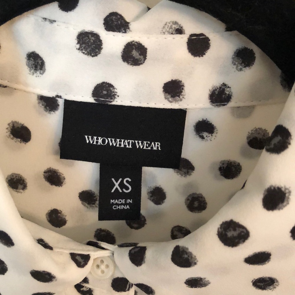 Polka dot button down - Picture 2 of 5